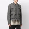 SS21 Logo Multiple Pockets Jacket Gray