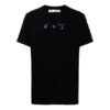 SS21 Logo Pattern Printing Short Sleeve Loose Fit Black