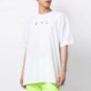 SS21 Logo Pattern Printing Short Sleeve Loose Fit White
