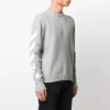 SS21 Logo Pattern Round Neck Pullover Gray