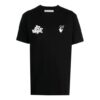 SS21 Logo Pattern Short Sleeve Loose Fit Black