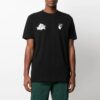 SS21 Logo Pattern Short Sleeve Loose Fit Black