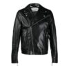 SS21 Logo Pattern Zipper Slim Fit Version Black