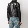 SS21 Logo Pattern Zipper Slim Fit Version Black