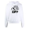 SS21 Logo Printing hooded Long Sleeves White