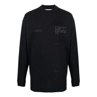 SS21 Logo Printing Long Sleeves Black