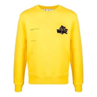 SS21 Logo Printing Loose Long Sleeves Version Yellow