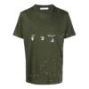 SS21 Logo Printing Pullover Short Sleeve Loose Fit Green