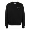 SS21 Logo Printing Round Neck Long Sleeves Version Black