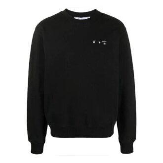 SS21 Logo Printing Round Neck Long Sleeves Version Black