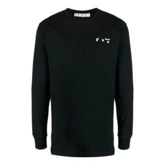 SS21 Logo Printing Round Neck Pullover Version Black