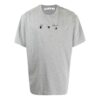 SS21 Logo Printing Round Neck Short Sleeve Loose Fit Gray