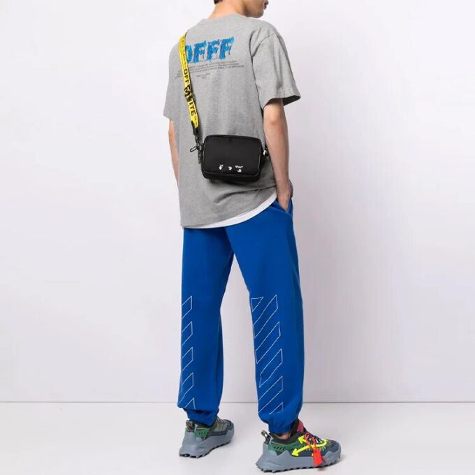 SS21 Logo Printing Round Neck Short Sleeve Loose Fit Gray