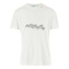 SS21 Logo Printing Round Neck Short Sleeve Ordinary Version White
