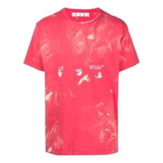 SS21 Logo Printing Short Sleeve Loose Fit Red