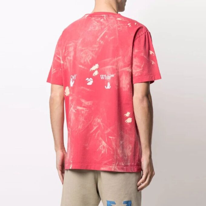 SS21 Logo Printing Short Sleeve Loose Fit Red