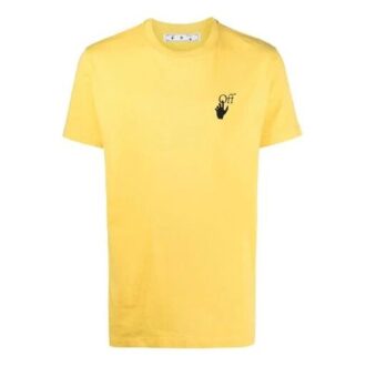 SS21 Logo Printing Short Sleeve Ordinary Version Yellow