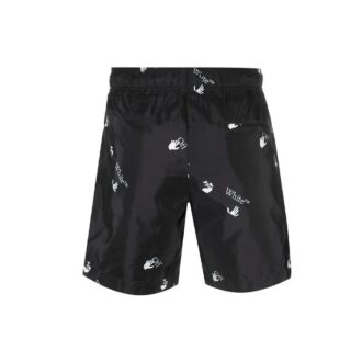 SS21 Logo Printing Shorts Black