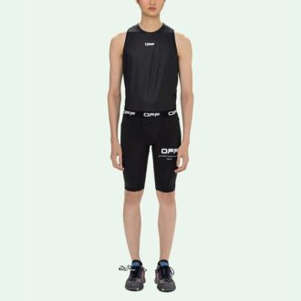 SS21 Logo Printing Soft Elastic Sports Shorts Slim Fit Version Black