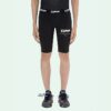 SS21 Logo Printing Soft Elastic Sports Shorts Slim Fit Version Black