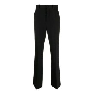 SS21 Logo Printing Straight Pants Version Black