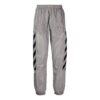 SS21 Logo Printing Stripe Sports Long Pants light grey