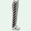 SS21 Logo Printing Stripe Sports Long Pants light grey