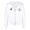 SS21 Logo Printing Zipper White