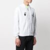 SS21 Logo Printing Zipper White