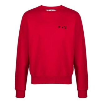 SS21 Logo Round Neck Long Sleeves Version Red