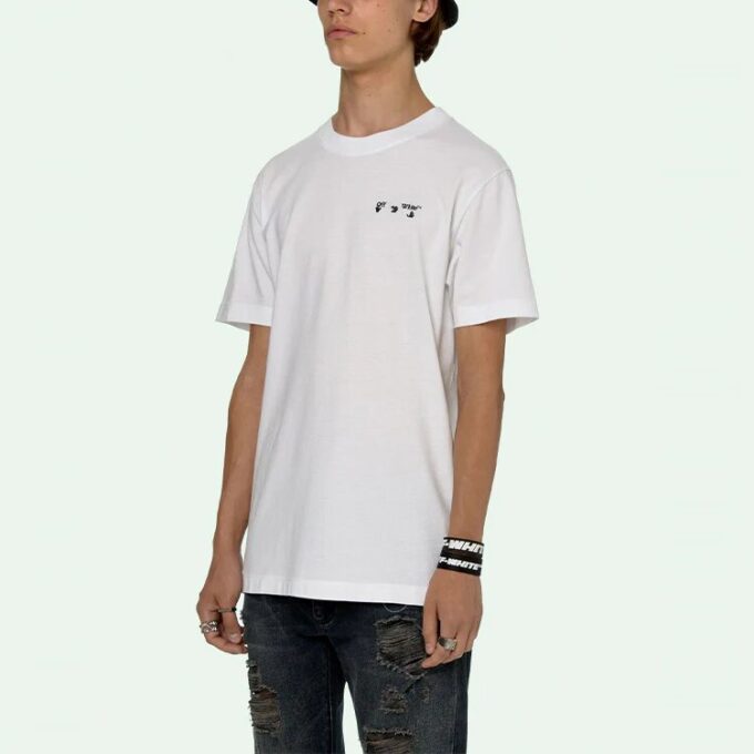 SS21 Logo Round Neck Short Sleeve White