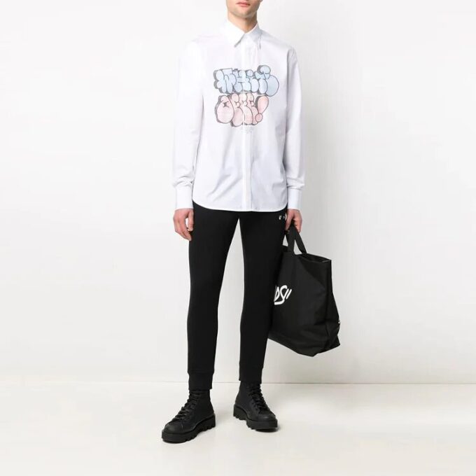 SS21 Logo Sports Long Pants Black