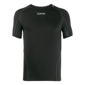 SS21 Logo Sports Short Sleeve Slim Fit Version Black
