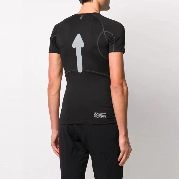 SS21 Logo Sports Short Sleeve Slim Fit Version Black