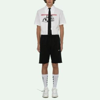 SS21 Logo Sports Shorts Black