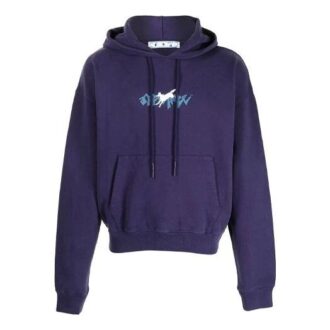 SS21 Loose hooded Lacing Printing Purple