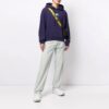 SS21 Loose hooded Lacing Printing Purple