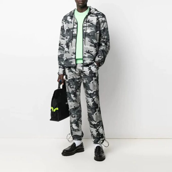 SS21 mid waist Printing Sports Pants Ordinary Version Camouflage