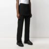 SS21 Mini Eve Solid Color Casual Pants Loose Fit Black