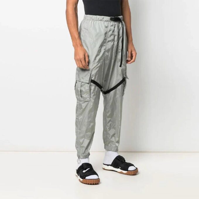 SS21 Multiple Pockets Casual Cargo Pants Gray