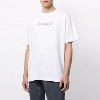 SS21 Pascal Painting Printing Pullover Short Sleeve White