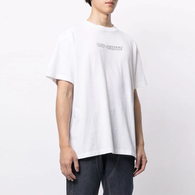 SS21 Pascal Painting Printing Pullover Short Sleeve White