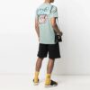 SS21 Pattern Cartoon Printing Short Sleeve Green