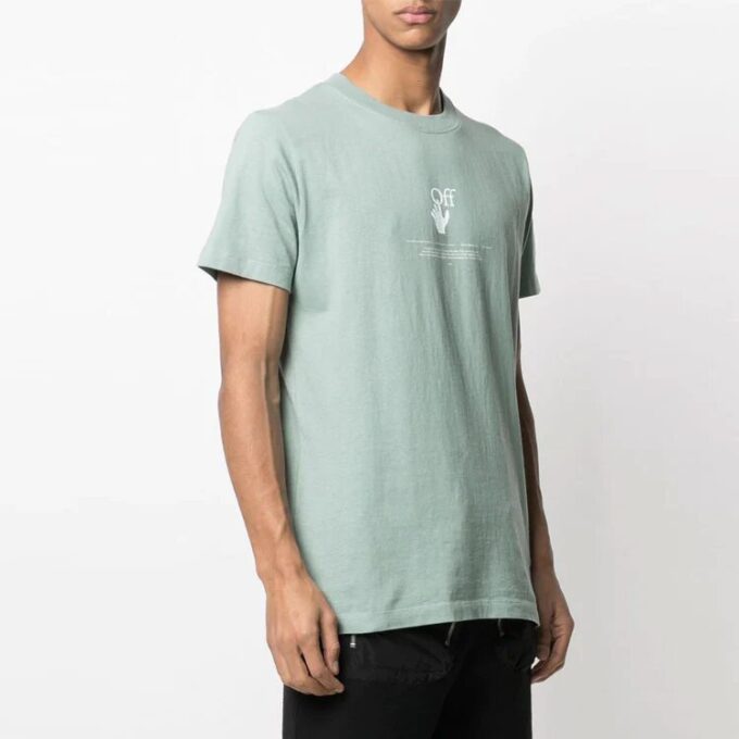 SS21 Pattern Cartoon Printing Short Sleeve Green