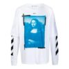 SS21 Pattern Printing Long Sleeves White