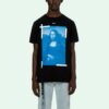 SS21 Pattern Printing Round Neck Short Sleeve Black