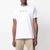 SS21 Pattern Printing Round Neck Short Sleeve Ordinary Version White