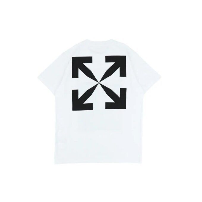 SS21 Pattern Printing Short Sleeve White