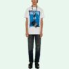 SS21 Pattern Printing Short Sleeve White