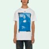 SS21 Pattern Printing Short Sleeve White